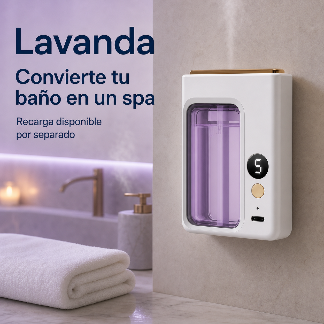 Difusor Automático de Pared Zetavax