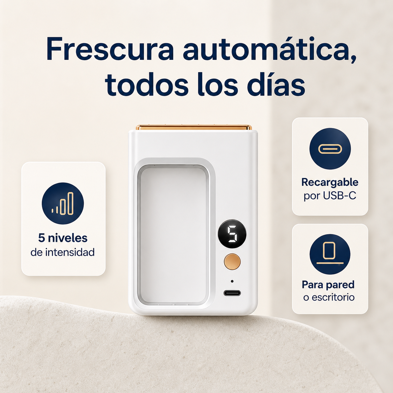 Difusor Automático de Pared Zetavax