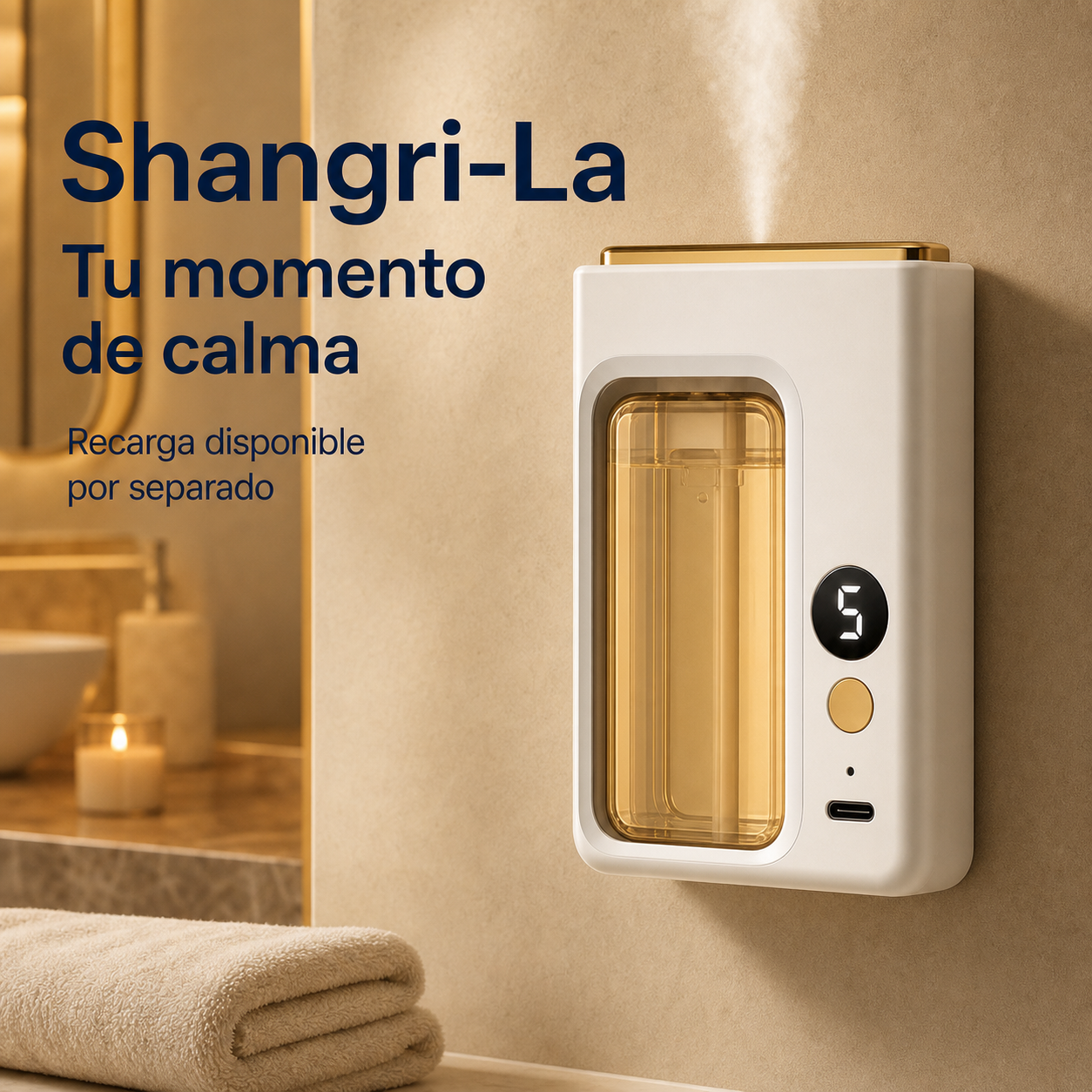 Difusor Automático de Pared Zetavax